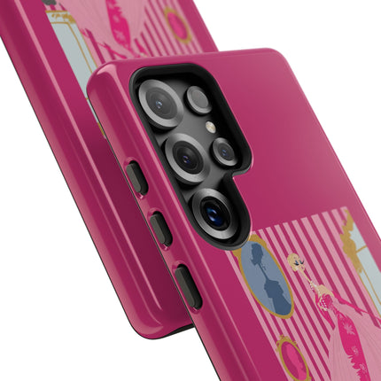 Lady in Pink Phone Case – Graceful Sophistication