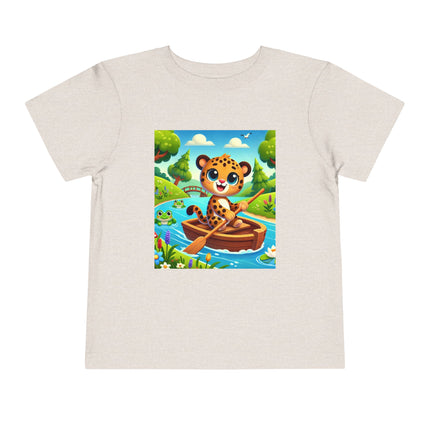 Little Explorer on the River Toddler Short Sleeve Tee