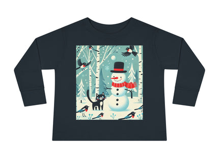 Frosty Forest Friends Toddler Long Sleeve Tee