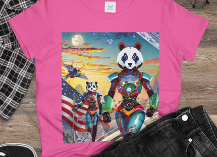 Cyber Punk Robots Cotton Tee