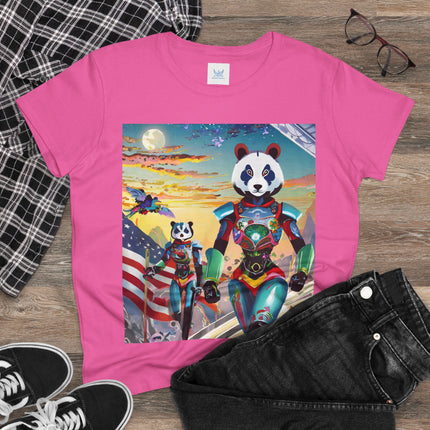 Cyber Punk Robots Cotton Tee