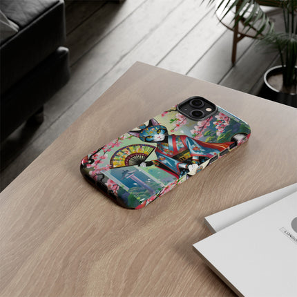 Cyberpunk Geisha Phone Cases