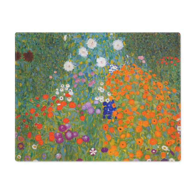 Cottage Garden by Gustav Klimt Placemat, 1pc
