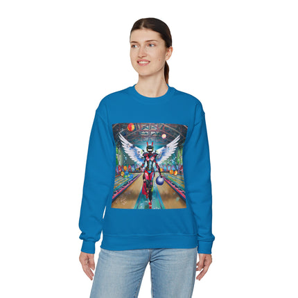 Samurai Robot Angels Unisex Heavy Blend™ Crewneck Sweatshirt