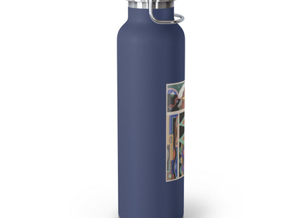 Collection decors et couleurs Pl.03 by Georges Valmiers Copper Vacuum Insulated Bottle, 22oz
