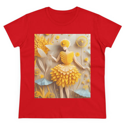 Dandelion Fairy Women's Midweight Cotton Tee