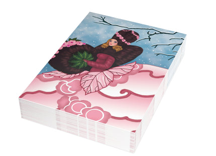 Winter Rose Empress Postcard Bundles (envelopes included)