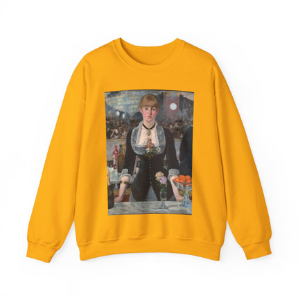 A Bar at the Folies-Bergère by Edouard Manet Heavy Blend™ Crewneck Sweatshirt