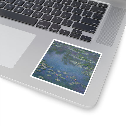 Water Lilies by Claude Monet Kiss-Cut Stickers (4 Sizes)