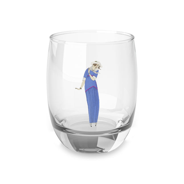 Petite Robe de Jardin (Garden Dress) by Charles Martin Whiskey Glass