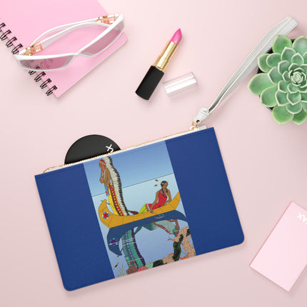 Le long du Missouri by George Barbier Clutch Bag