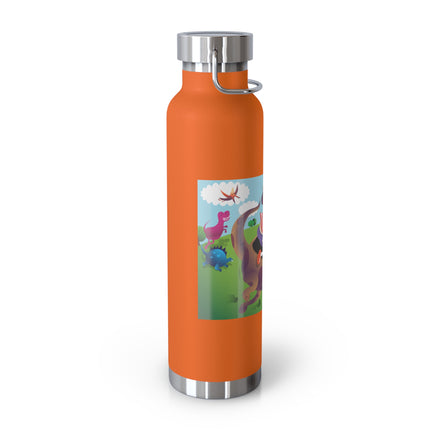 Rip-Roaring Fun Copper Vacuum Insulated Bottle, 22oz