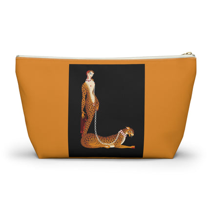 Leopard Queen Cosmetic Bag – Wild Glamour & Art Deco Elegance