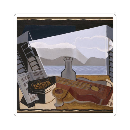 Open Window by Juan Gris Kiss-Cut Stickers (4 Sizes)