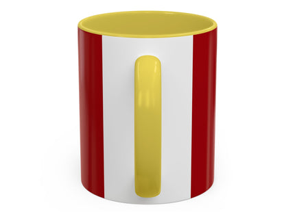 Naughty or Nice Kitten Christmas Colorful Mugs (11oz, 15oz)