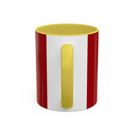 Naughty or Nice Kitten Christmas Colorful Mugs (11oz, 15oz)