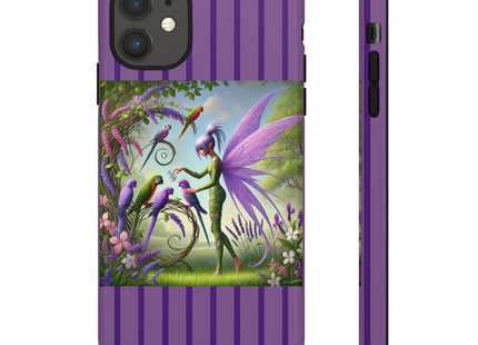 Lavender-Winged Fairy Phone Cases