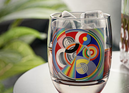 Rythme No. 1 by Robert Delaunay Whiskey Glass