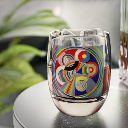 Rythme No. 1 by Robert Delaunay Whiskey Glass