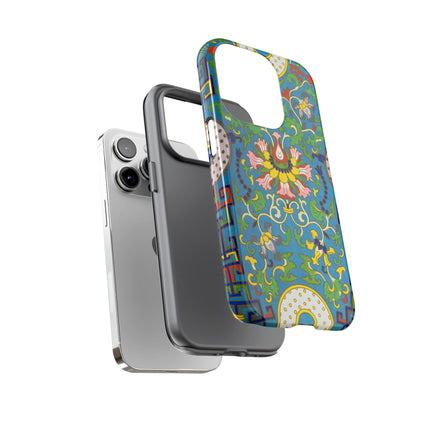 Chinese Floral Illustration by Owen Jones Phone Cases