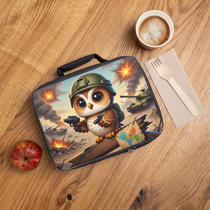 The Owl on the Front Lines Lunch Bag – Courage, Wisdom & Quiet Strength