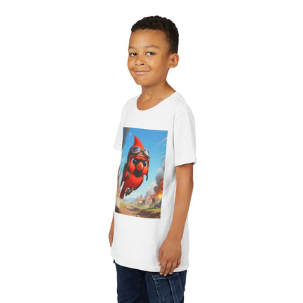 Cardinal Dive Bomber Youth Short Sleeve Tee
