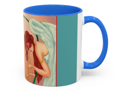 Heavenly Angel Duet Colorful Mugs (11oz, 15oz)