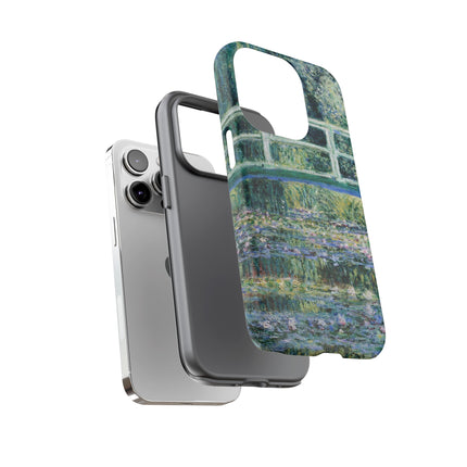 Water Lilies and Japanese Bridge by Claude Monet Phone Cases