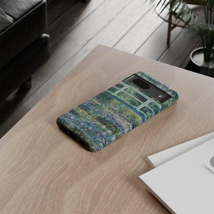 Water Lilies and Japanese Bridge by Claude Monet Phone Cases