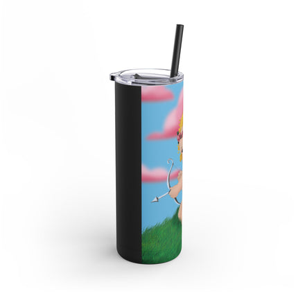 Cupid's Aim Skinny Matte Tumbler, 20oz