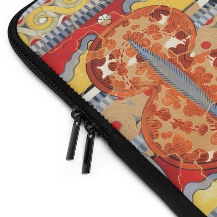 Reproduction of the Shield Frieze by Emile Gilliéron Laptop Sleeve