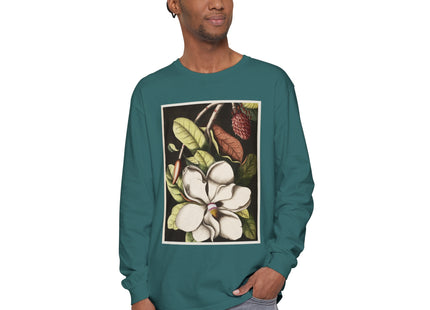 Natural History Plate 61 by Mark Catesby Garment-dyed Long Sleeve T-Shirt