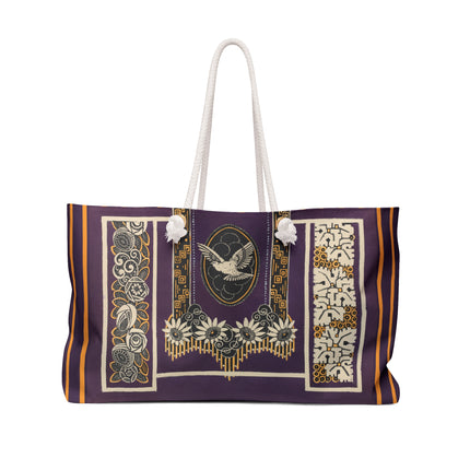 La décoration moderne dans le textile Pl. 17 by Gaston Charlet Weekender Bag