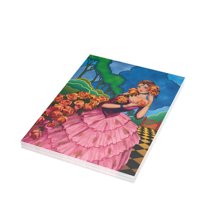 Enchanted Elegance by Bonora Degami Greeting Card 1, 10, 30, and 50pcs