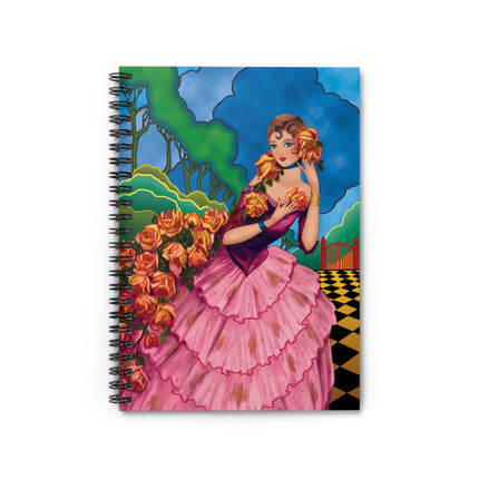 Enchanted Elegance by Bonora Degami Spiral Notebook - Ruled Line