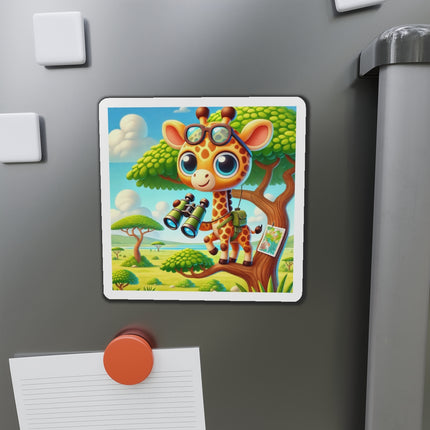 Giraffe Lookout Die-Cut Magnets (5 Sizes)