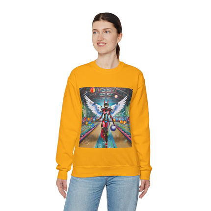 Samurai Robot Angels Unisex Heavy Blend™ Crewneck Sweatshirt