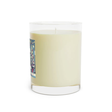 Whimsical Christmas Tea Party Scented Candle - Full Glass, 11oz