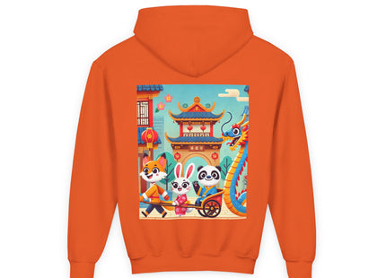 Lantern Street Dragon Parade Youth Heavy Blend Hooded Sweatshirt