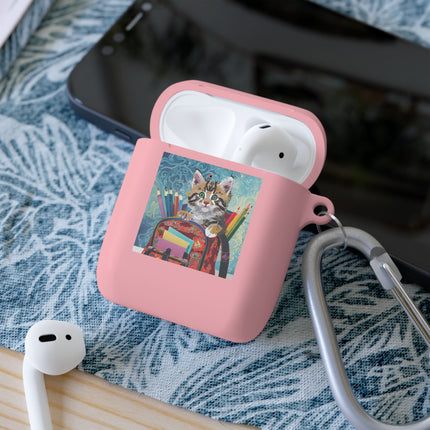 Whiskered Wanderings AirPods Case Cover