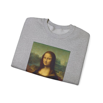 Mona Lisa by Leonardo da Vinci Unisex Heavy Blend™ Crewneck Sweatshirt