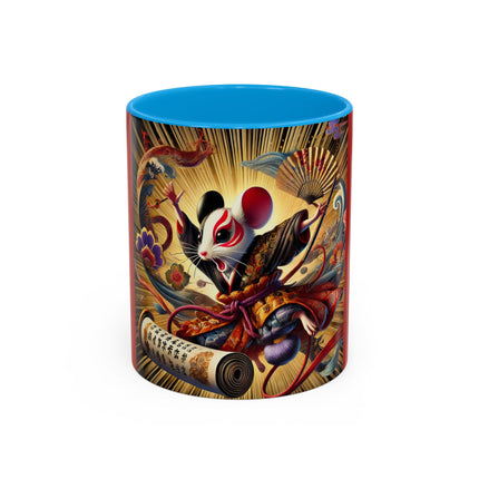 Theatrical Mouse on a Mission Colorful Mugs (11oz, 15oz)
