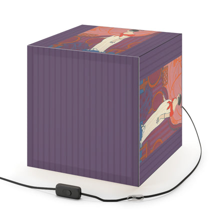 L’Entracte by Georges Lepape Light Cube Lamp