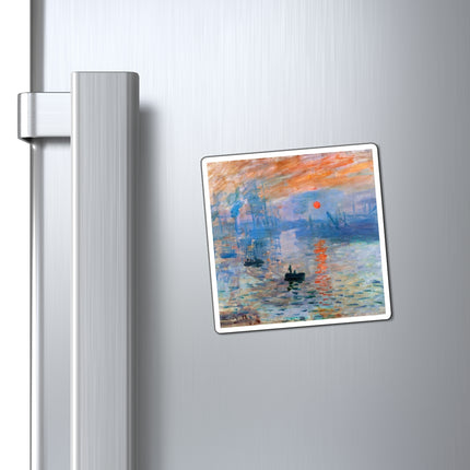 Sunrise by Claude Monet Magnets (3 Sizes)