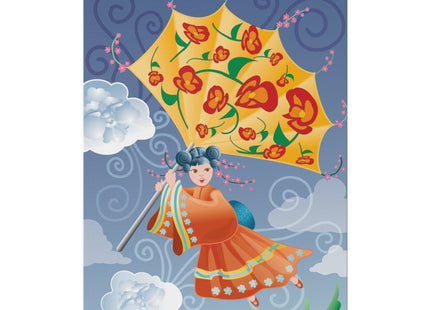 Flight of Blossoms Matte Canvas, Stretched, 0.75"