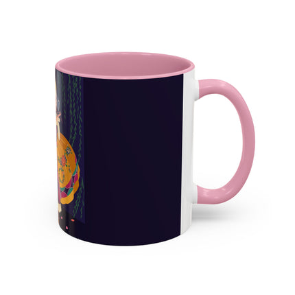 Moonlit Masquerade: The Fairy Queen's Ball Colorful Mug (11oz, 15oz) – Fairy Tale Elegance, Fantasy Charm & Enchanted Style