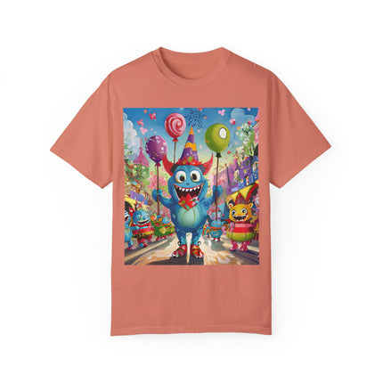Monster Parade Madness Unisex Garment-Dyed T-shirt