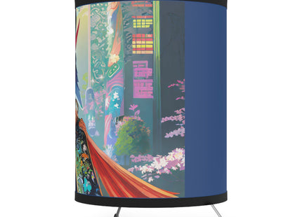 Cyberpunk Samurai Tripod Lamp