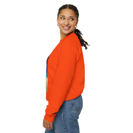Moonlit Pirate Halloween Unisex Heavy Blend™ Crewneck Sweatshirt