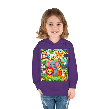 Jungle Friends Parade Toddler Pullover Fleece Hoodie